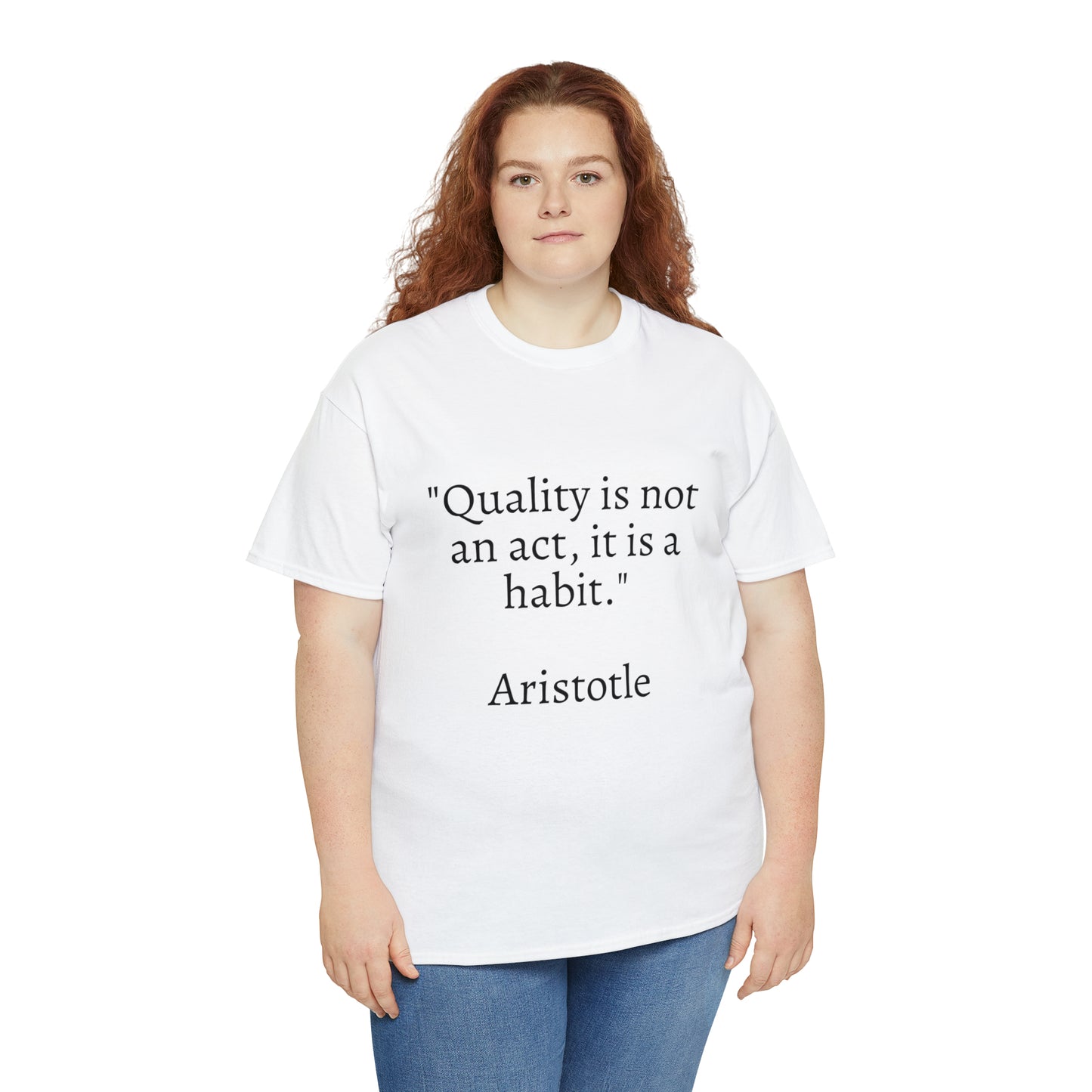 Unisex Heavy Cotton Tee Quotes Series No.2