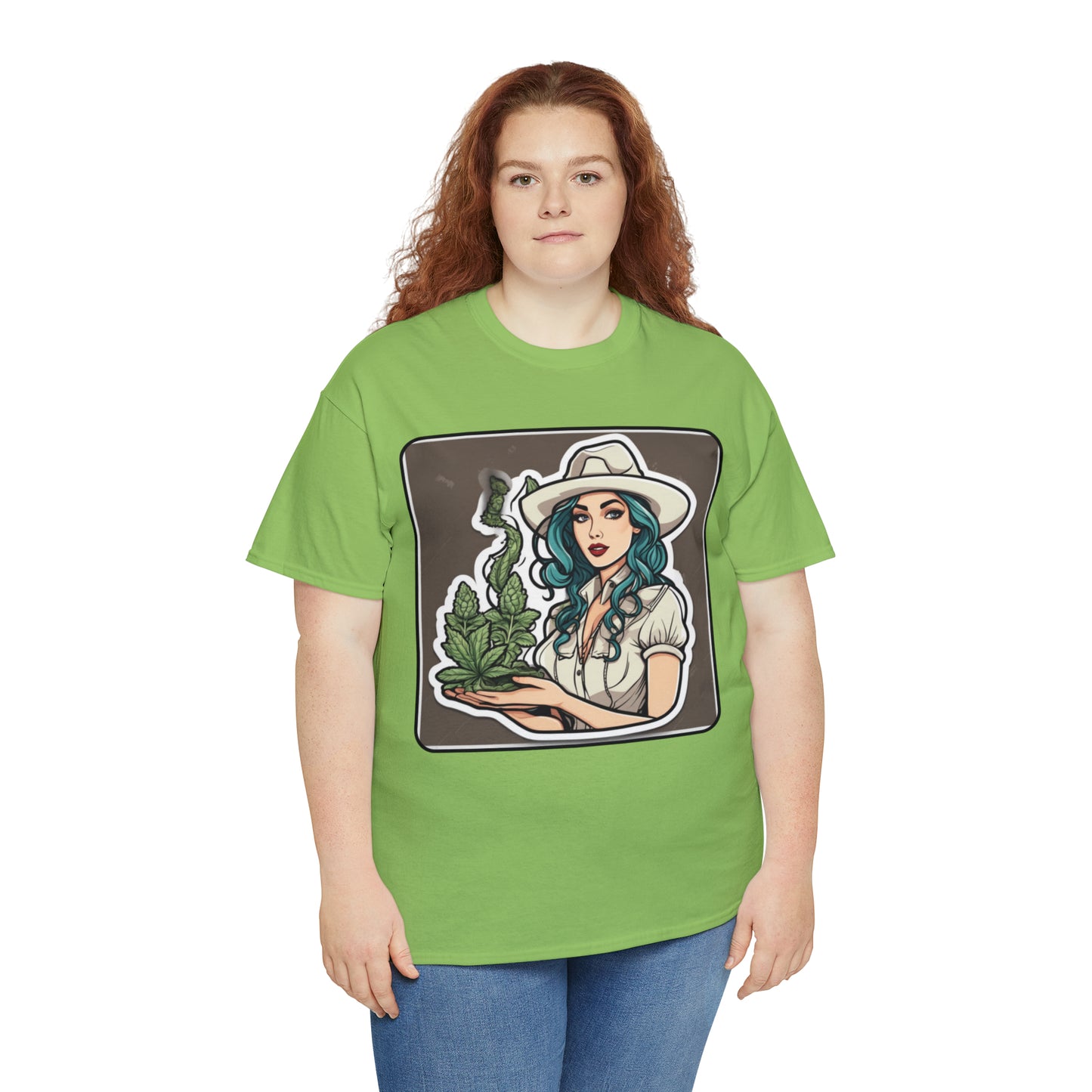 Unisex Heavy Cotton Tee Cannabis Enthusiast Series No.1