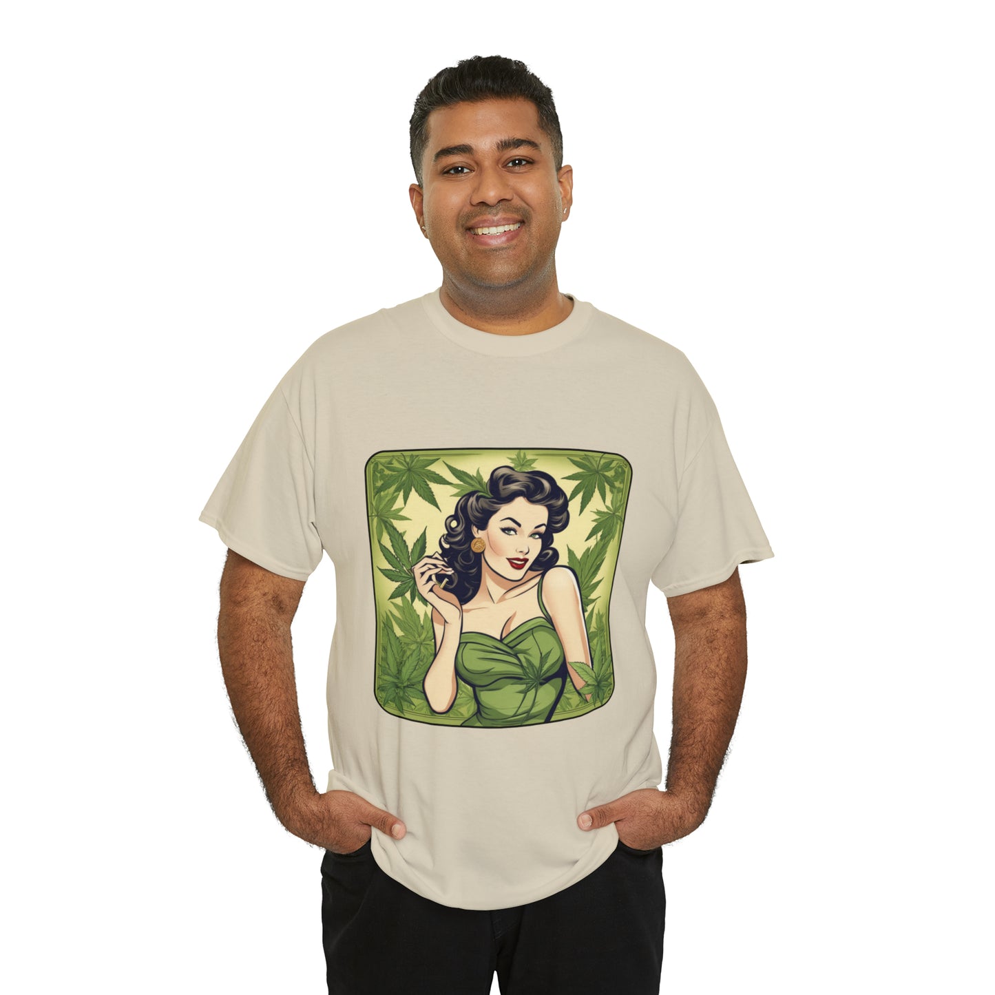 Unisex Heavy Cotton Tee Cannabis Enthusiast No. 11