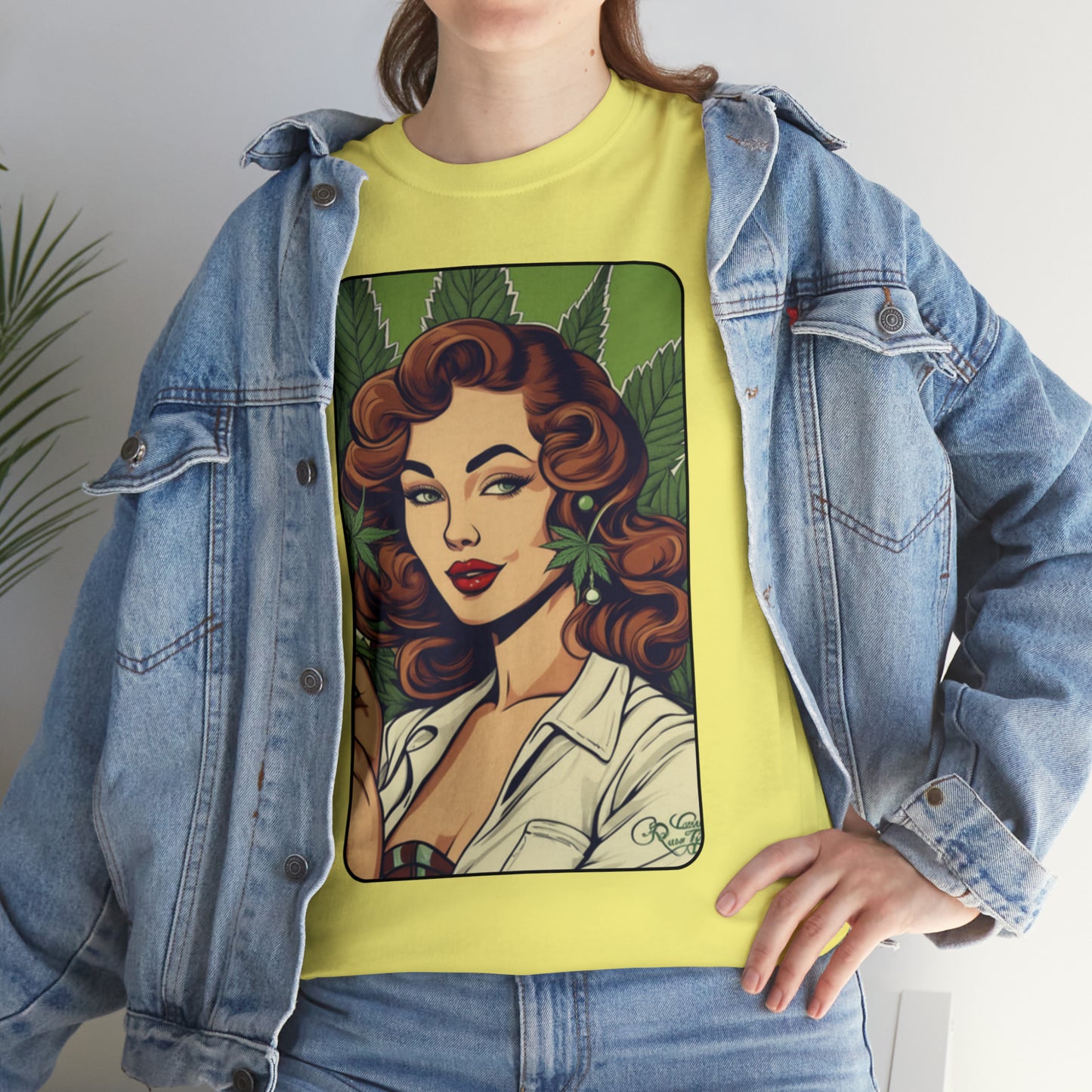 Unisex Heavy Cotton Tee Cannabis Enthusiast No. 10