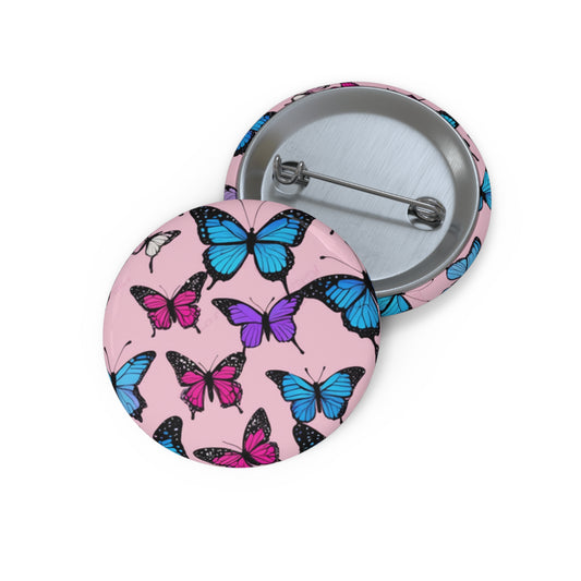 Custom Pin Buttons Discreet PRIDE