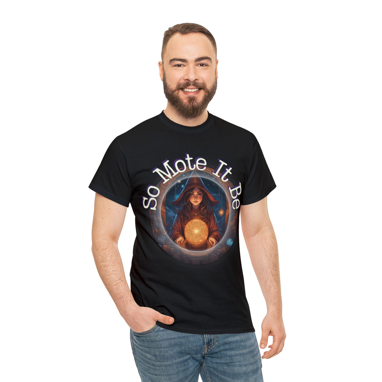 Unisex Heavy Cotton Tee So Mote It Be
