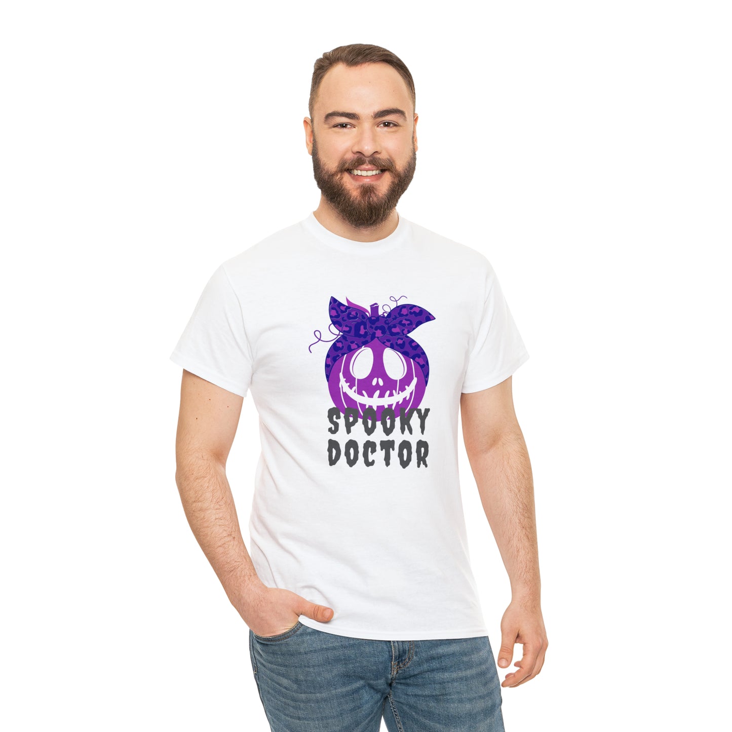 Spooky Doctor Graphic Tee Halloween Tshirt