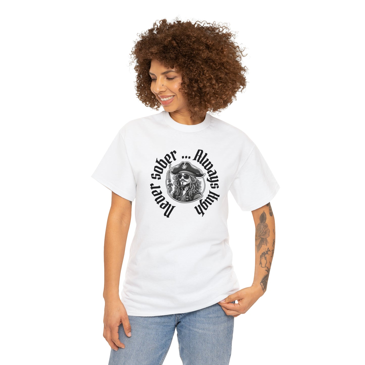 Unisex Heavy Cotton Tee Cannabis Enthusiast Series