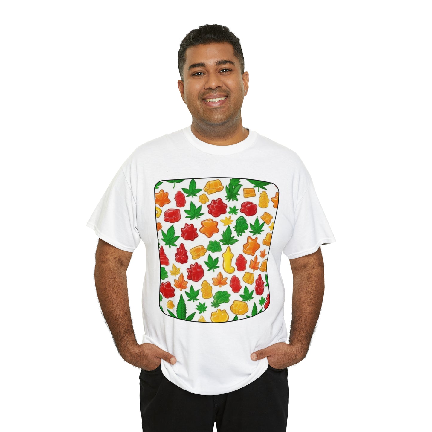 Unisex Heavy Cotton Tee Cannabis Enthusiast No. 8
