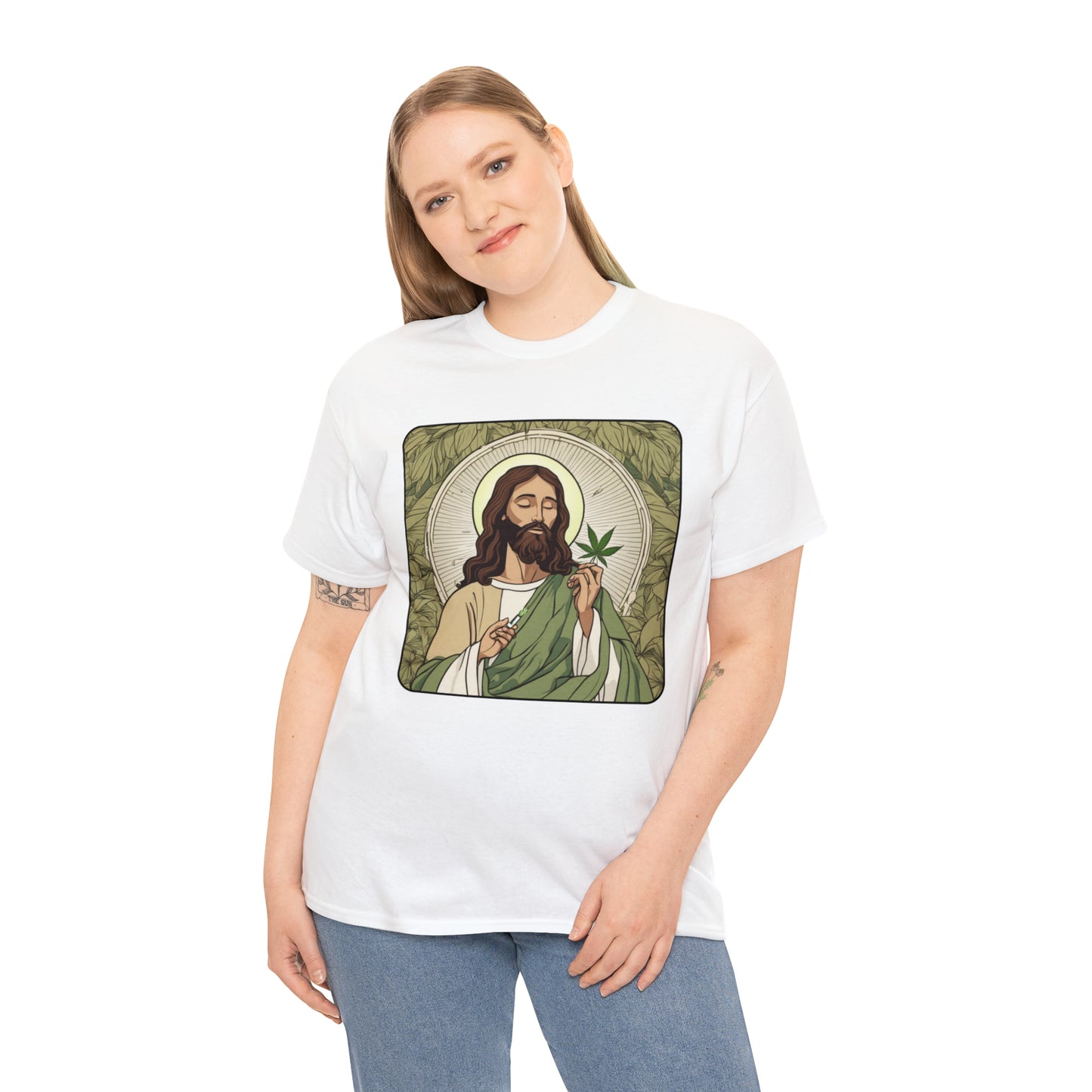 Unisex Heavy Cotton Tee Cannabis Enthusiast No.4