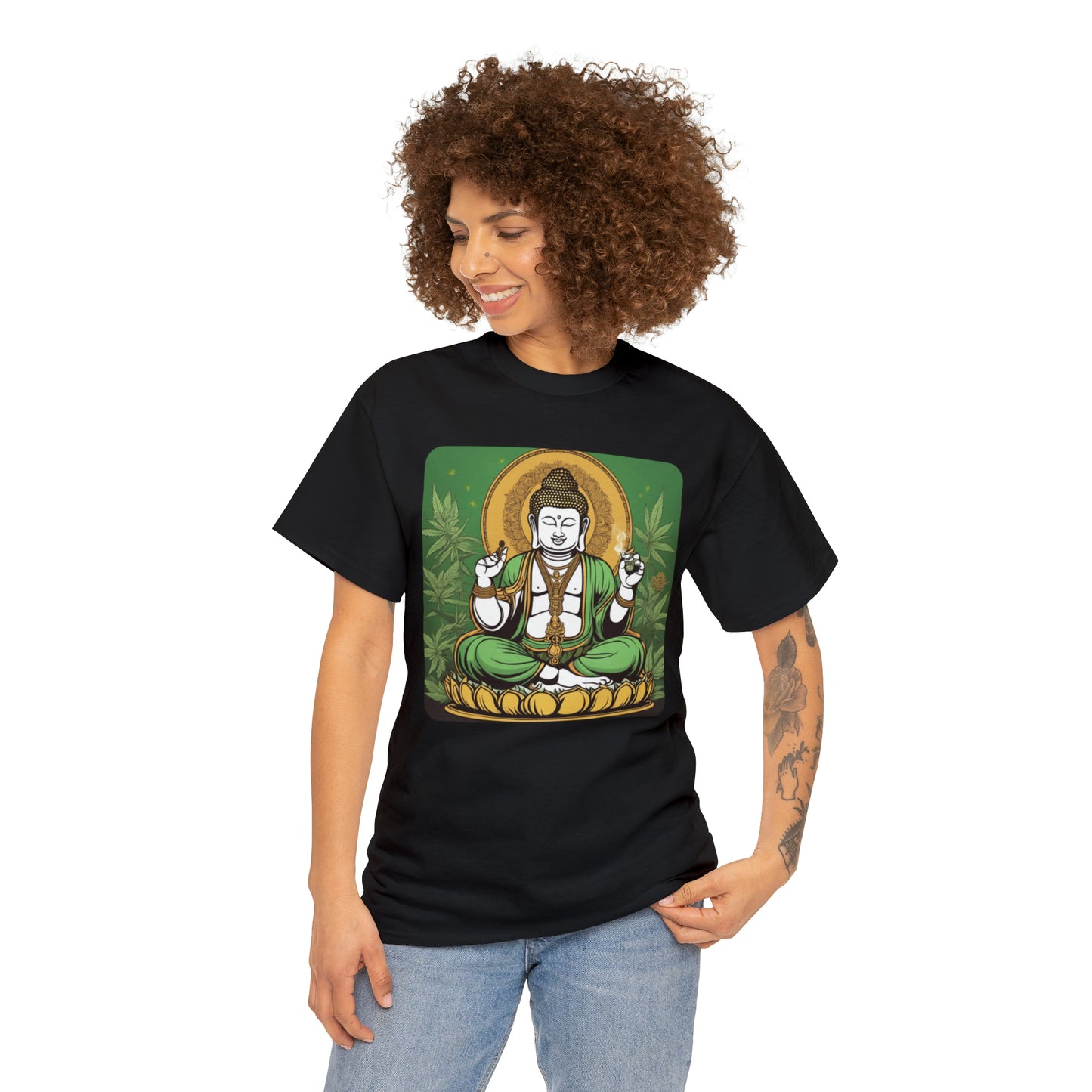 Budda Graphic Tshirt Cannabis Enthusiast Tee
