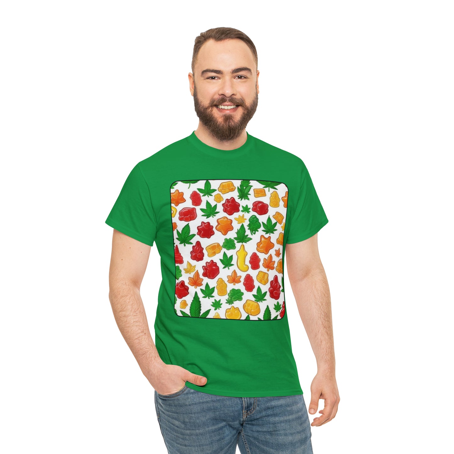 Unisex Heavy Cotton Tee Cannabis Enthusiast No. 8