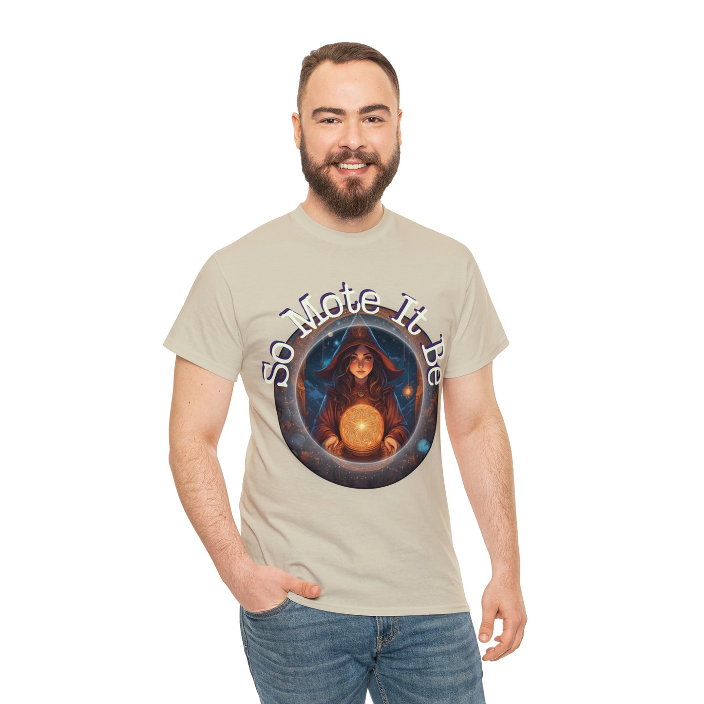 Unisex Heavy Cotton Tee So Mote It Be