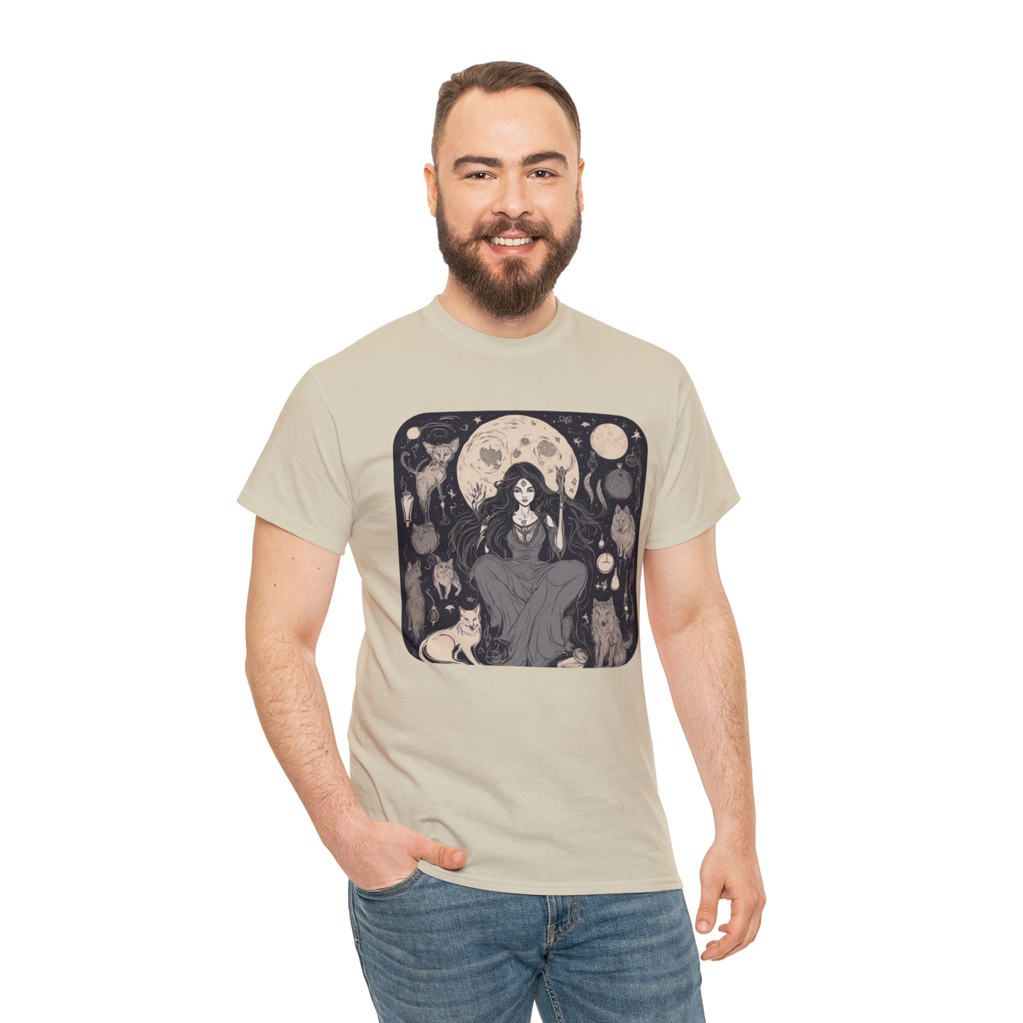 Unisex Heavy Cotton Tee Witchy Vibes