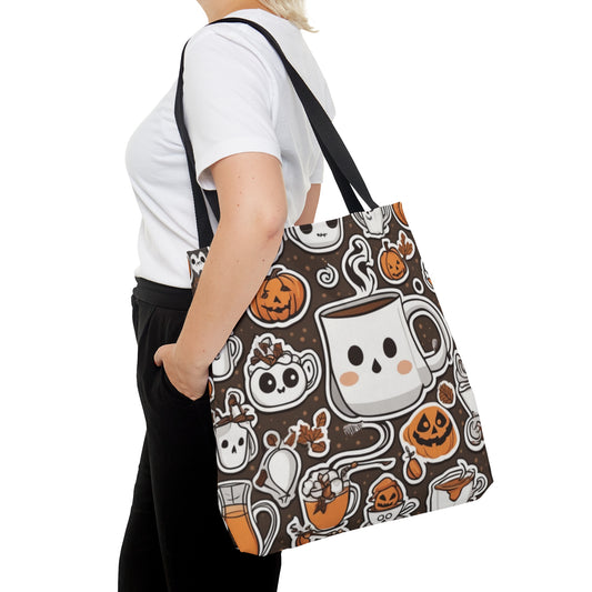 Tote Bag (AOP) PSL Autumn Pumpkins