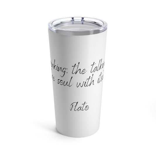 Tumbler 20oz Quote Series Plato