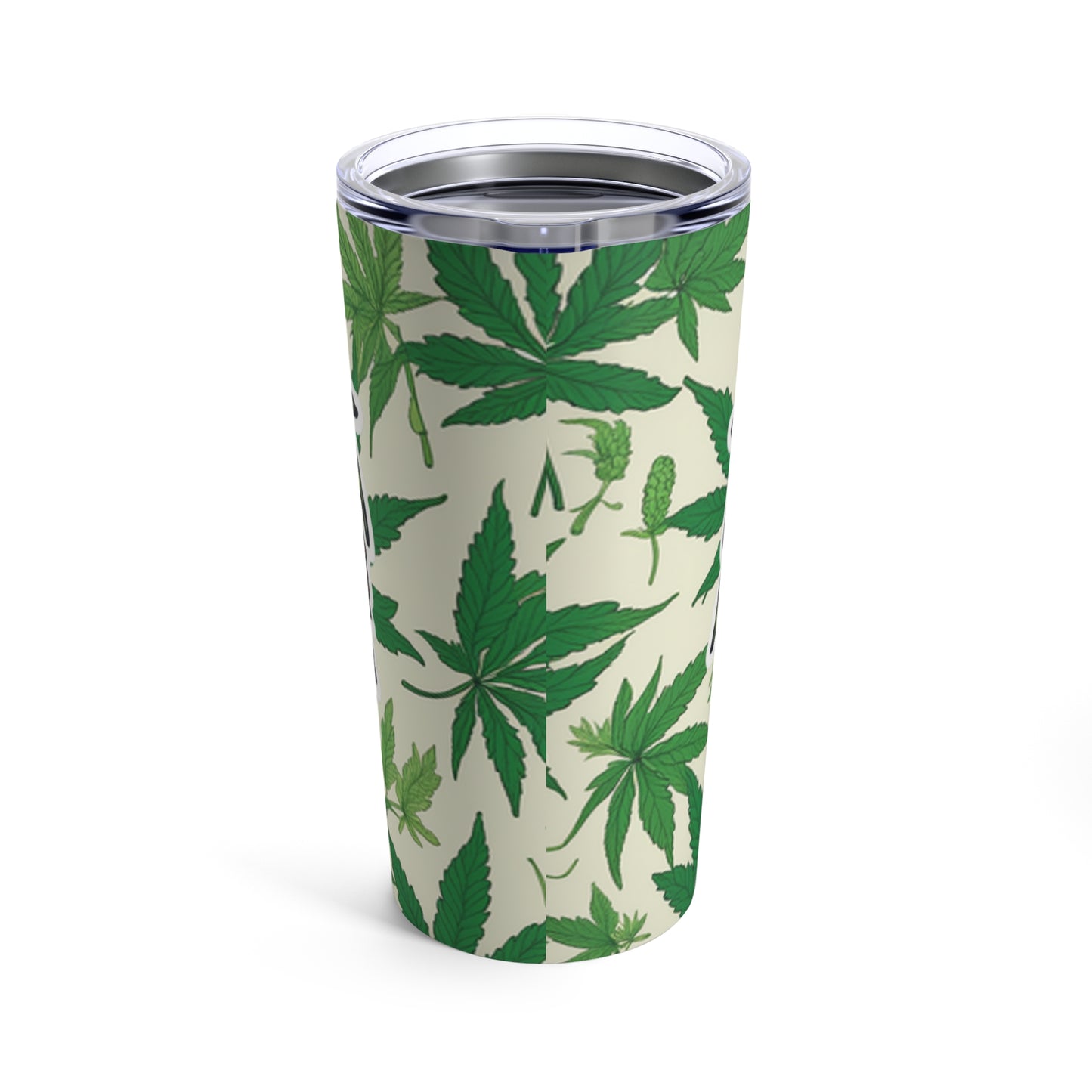 Tumbler 20oz rasta bob cannabis enthusiast