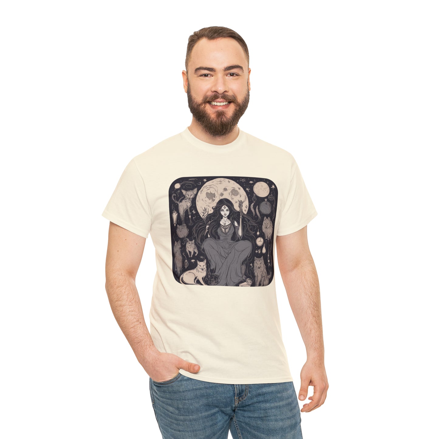 Unisex Heavy Cotton Tee Witchy Vibes
