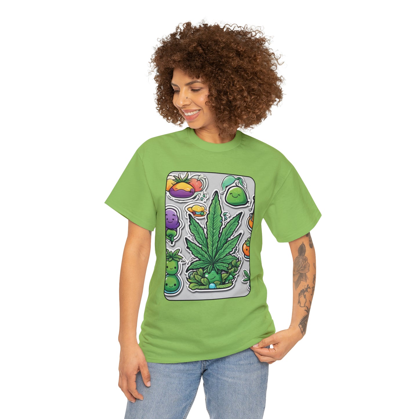 Unisex Heavy Cotton Tee Cannabis Enthusiast No. 9