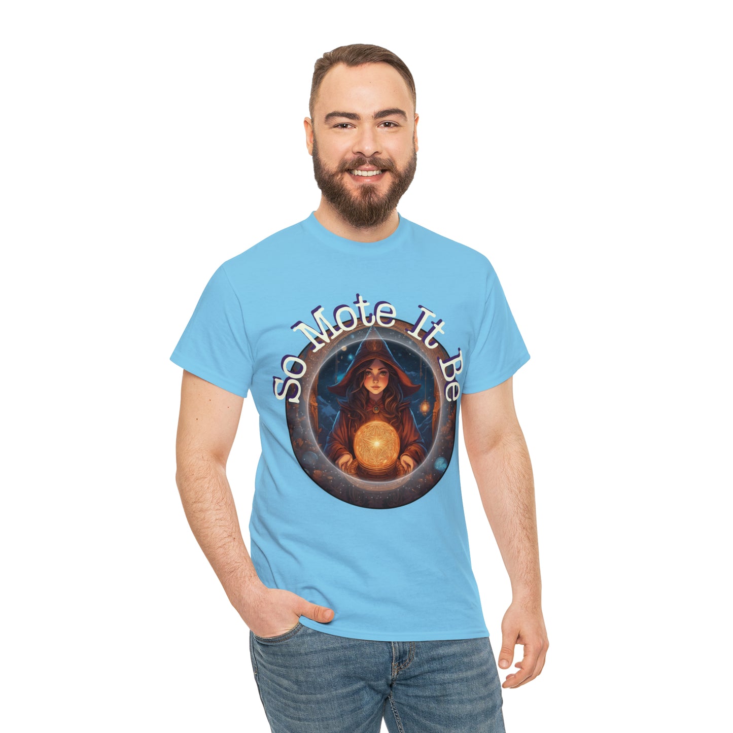 Unisex Heavy Cotton Tee So Mote It Be