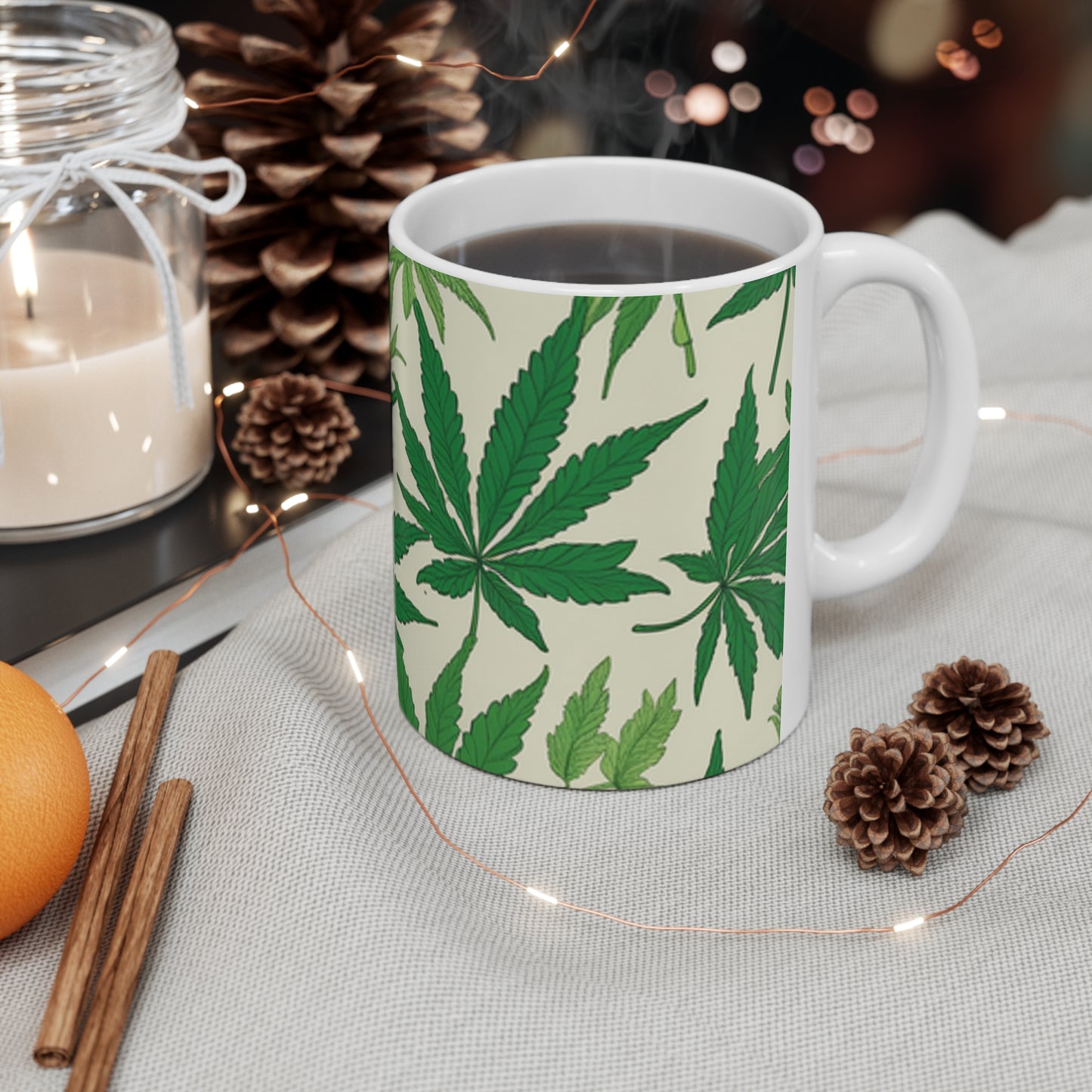 Ceramic Mug 11oz Cannabis Enthusiast Series