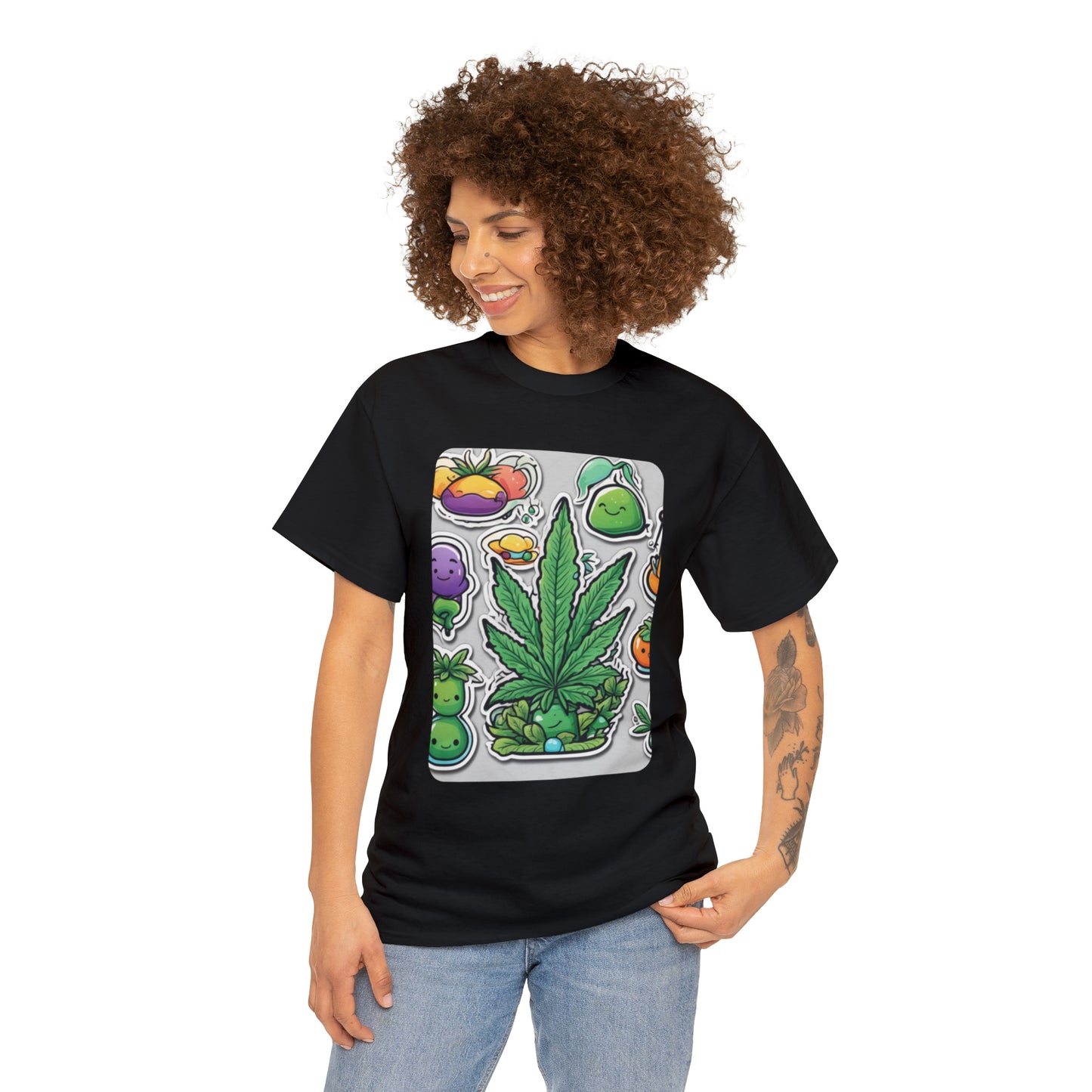 Unisex Heavy Cotton Tee Cannabis Enthusiast No. 9