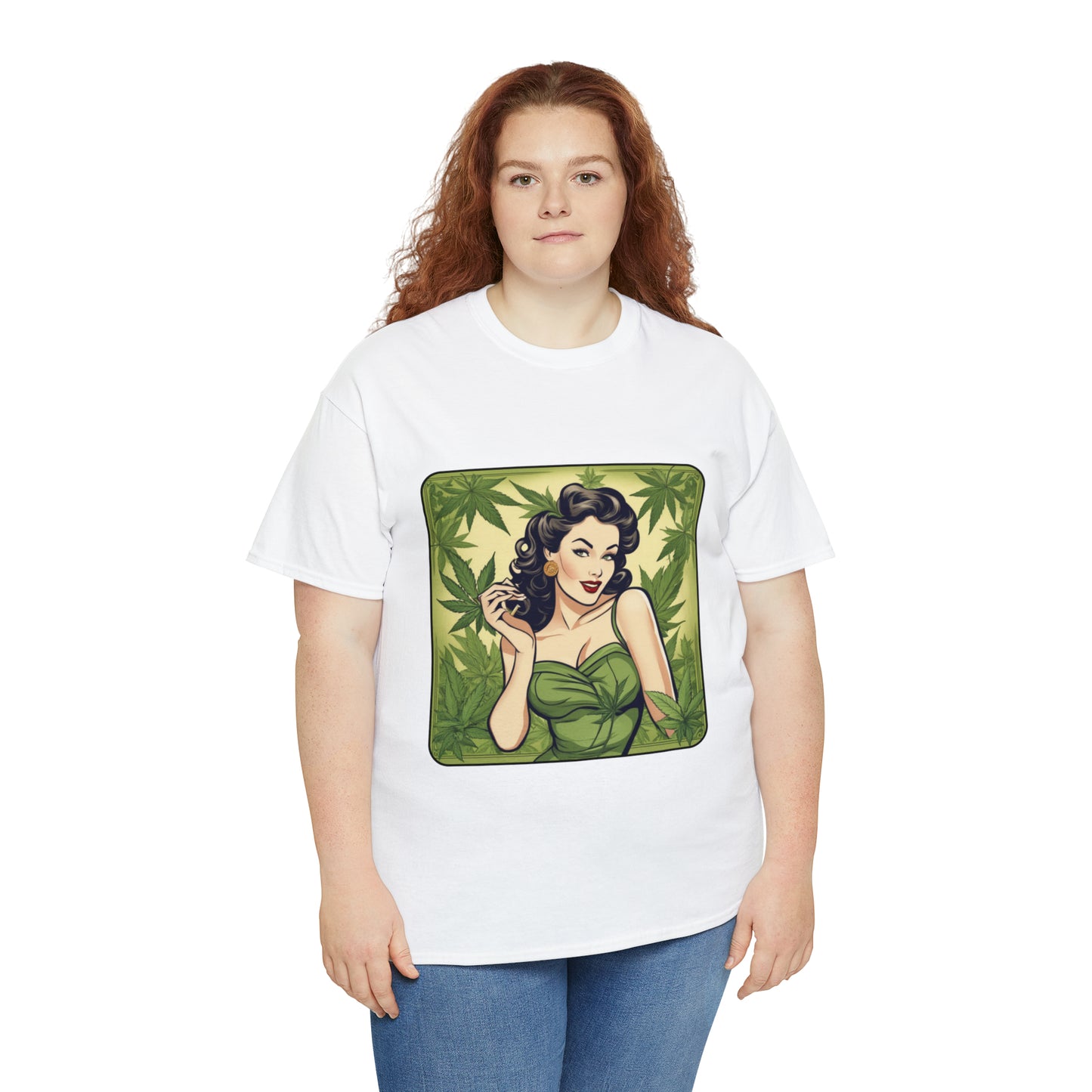Unisex Heavy Cotton Tee Cannabis Enthusiast No. 11