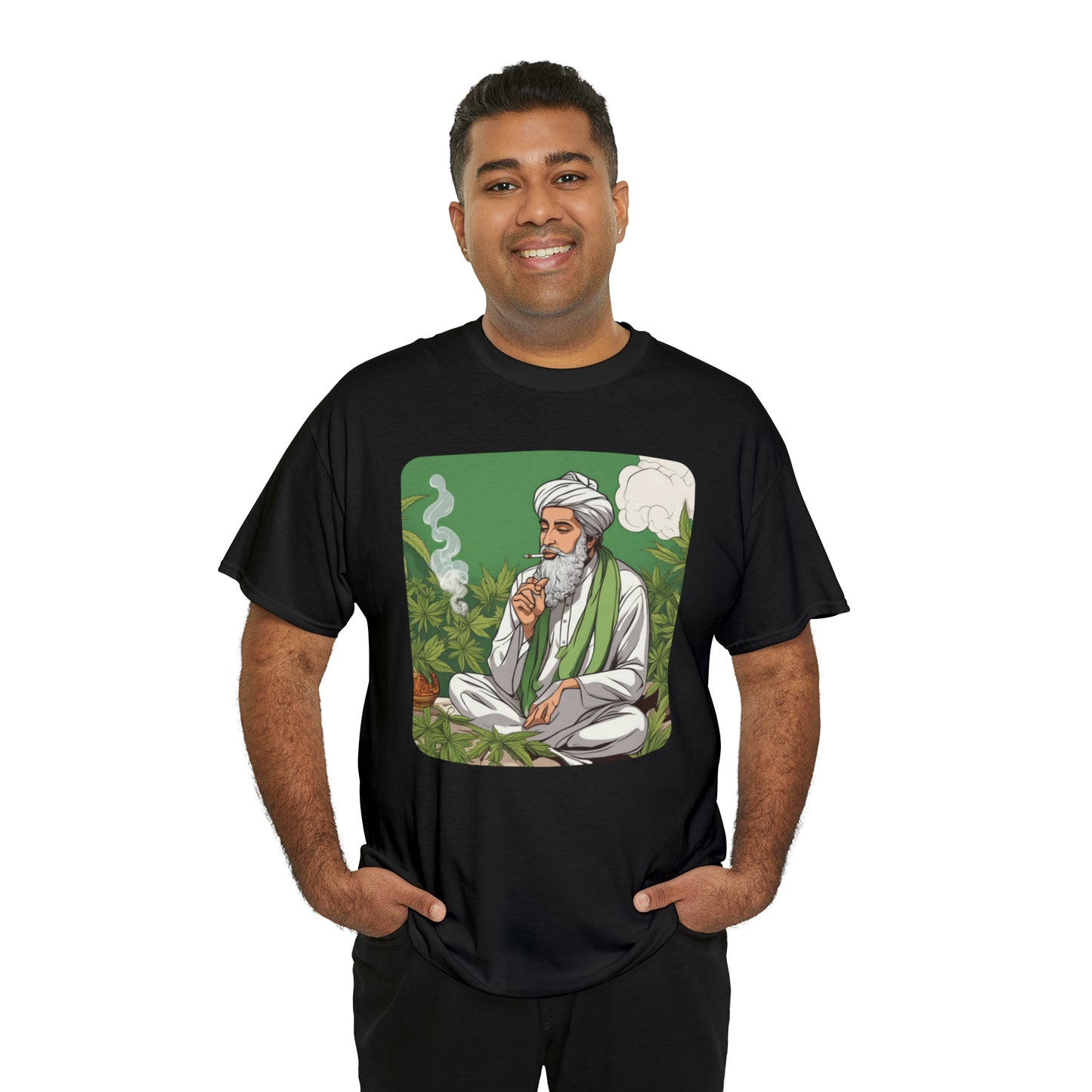 Unisex Heavy Cotton Tee Cannabis Enthusiast No.5