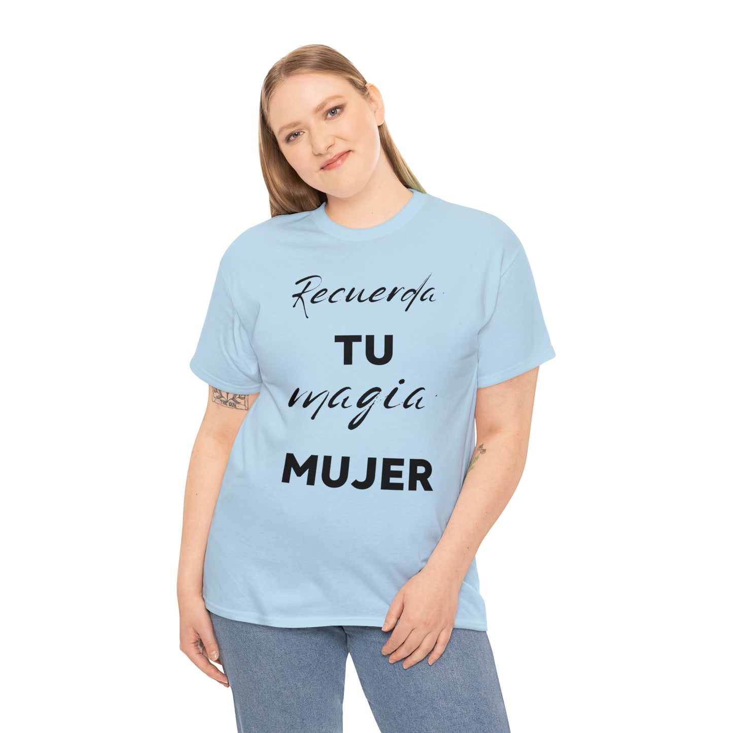 Recuerda Tu Magia Mujer Unisex Heavy Cotton Tee