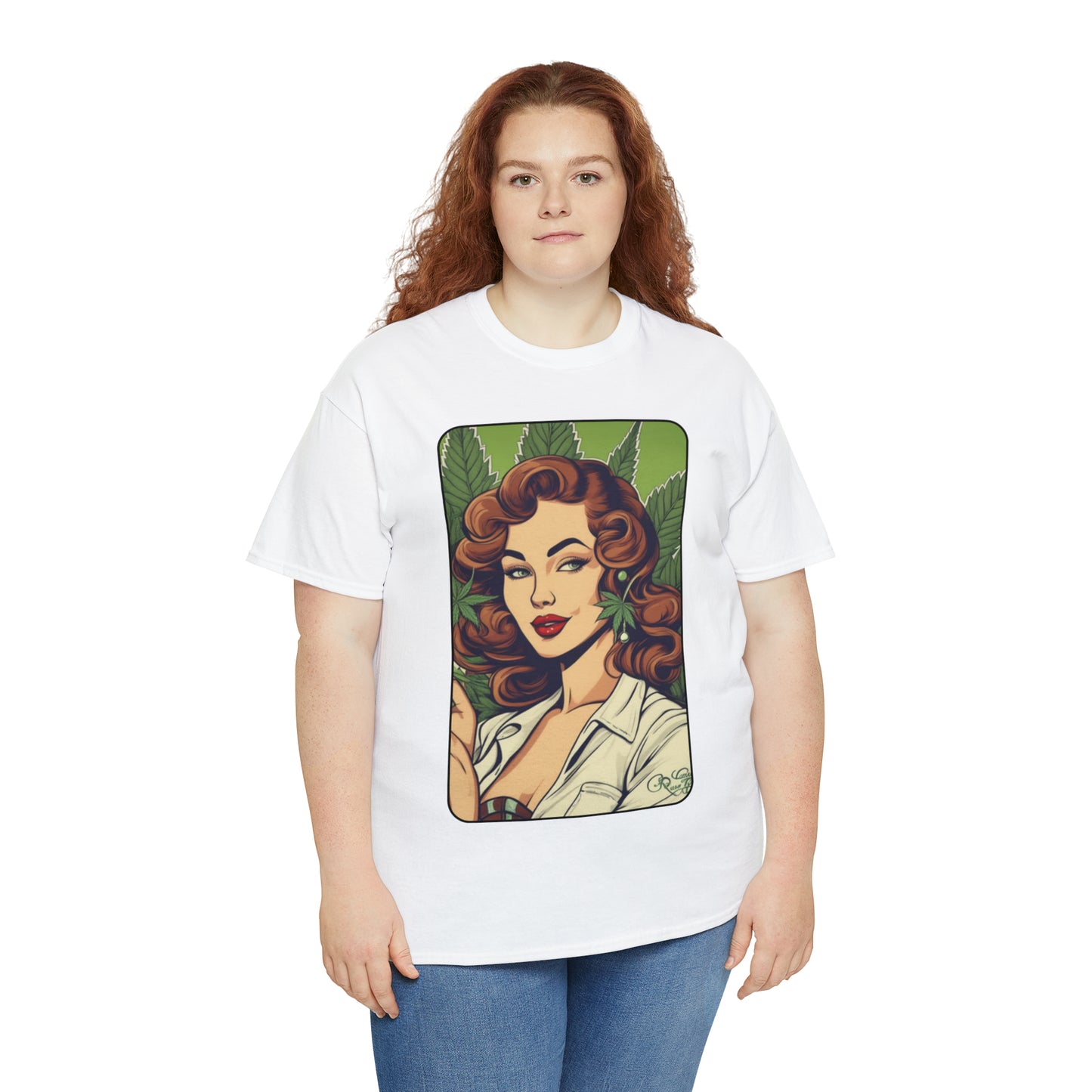 Unisex Heavy Cotton Tee Cannabis Enthusiast No. 10