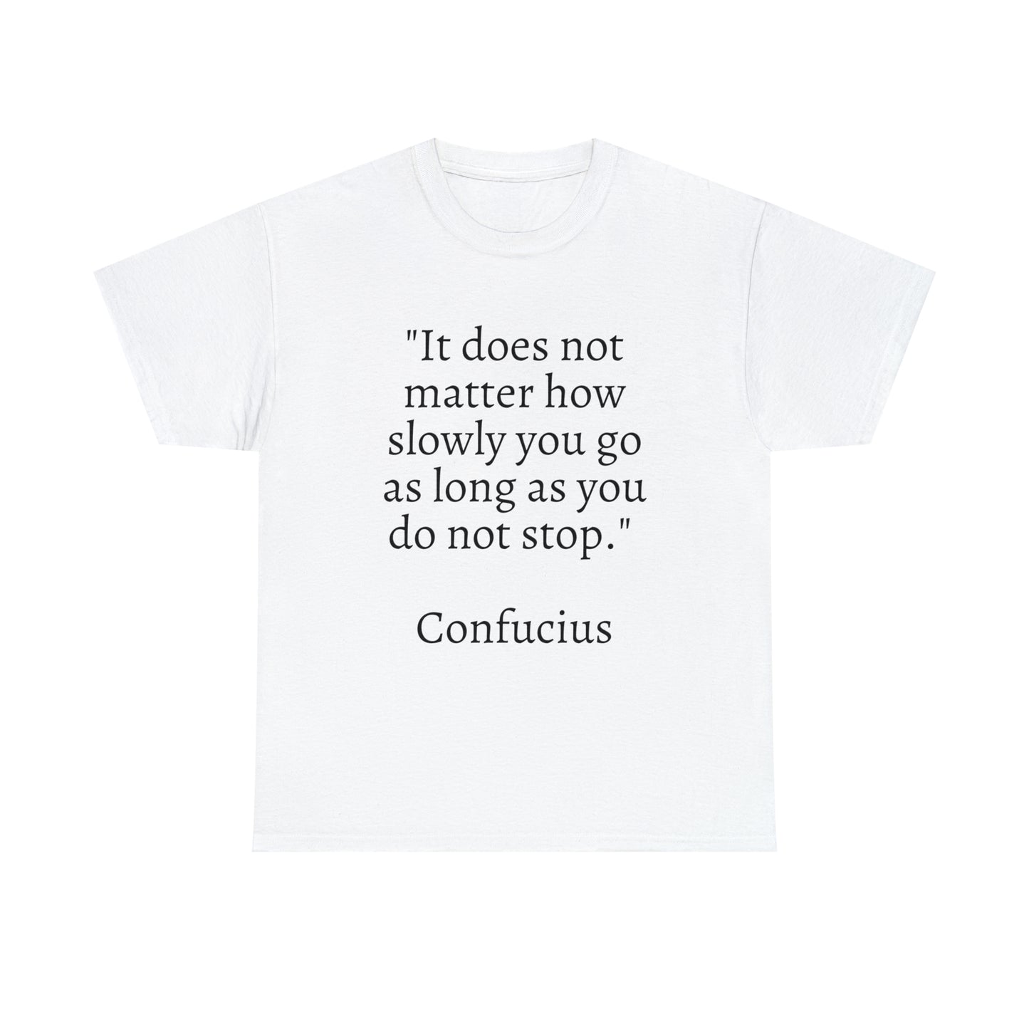 Unisex Heavy Cotton Tee Quotes Confucius