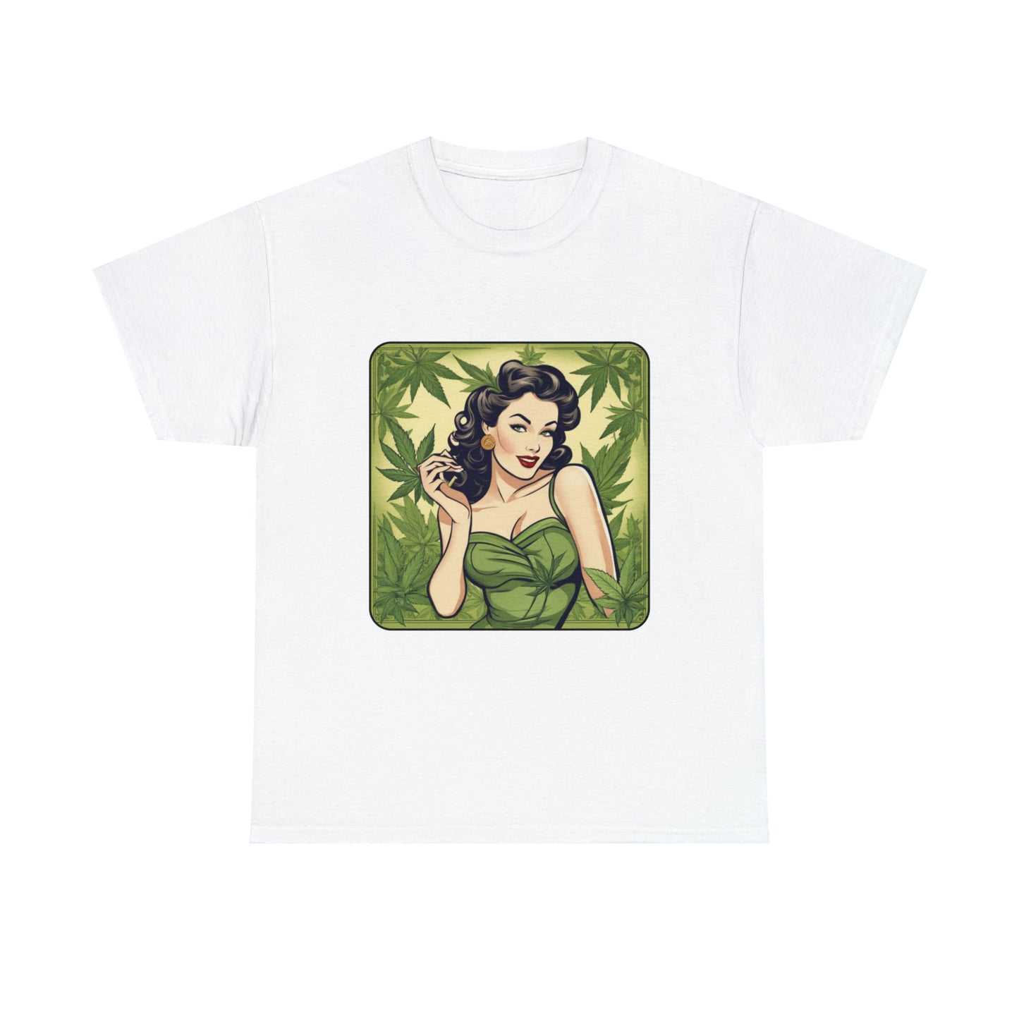 Unisex Heavy Cotton Tee Cannabis Enthusiast No. 11
