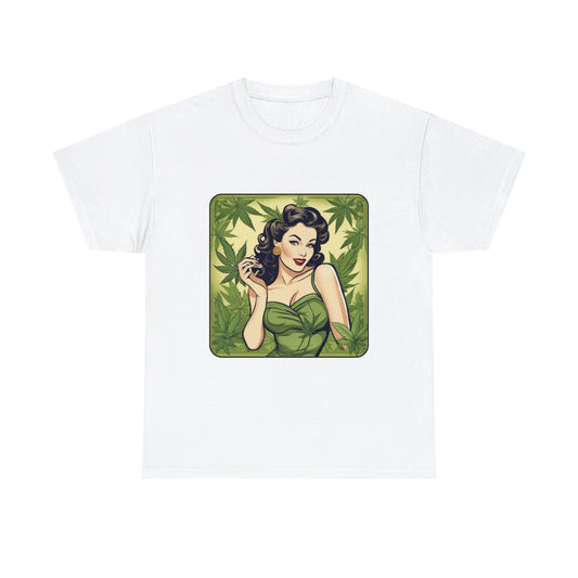 Unisex Heavy Cotton Tee Cannabis Enthusiast No. 11