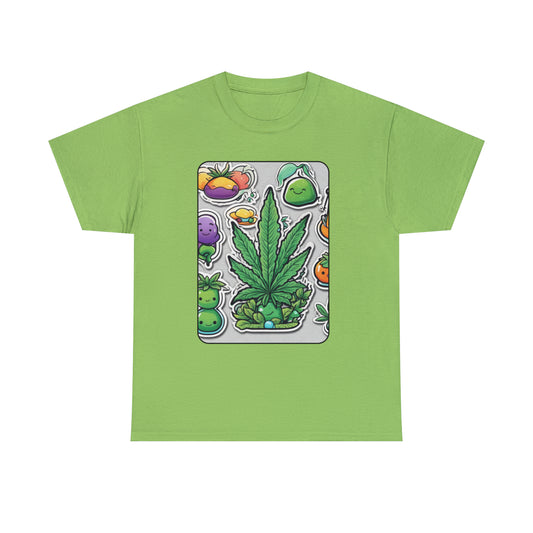 Unisex Heavy Cotton Tee Cannabis Enthusiast No. 9