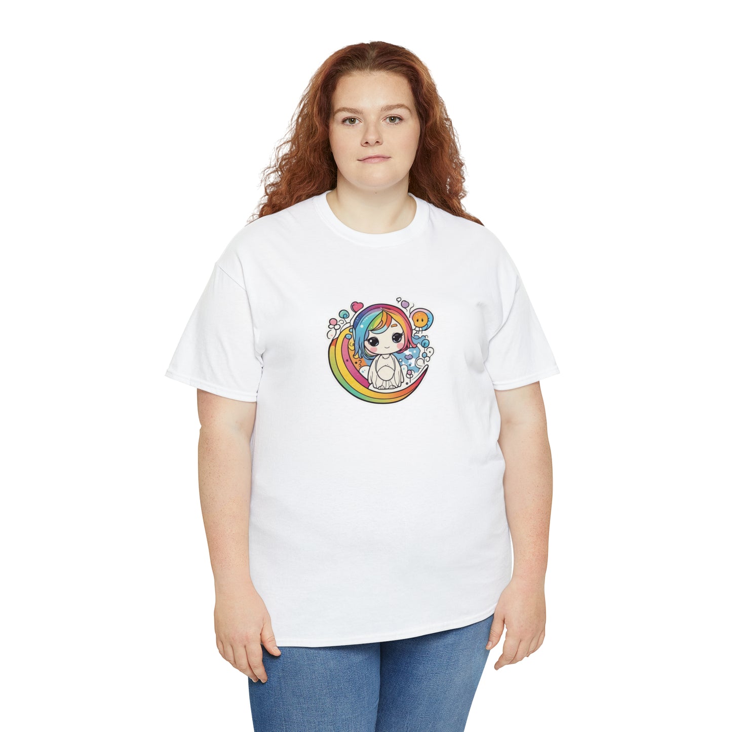 Unisex Heavy Cotton Tee rainbow