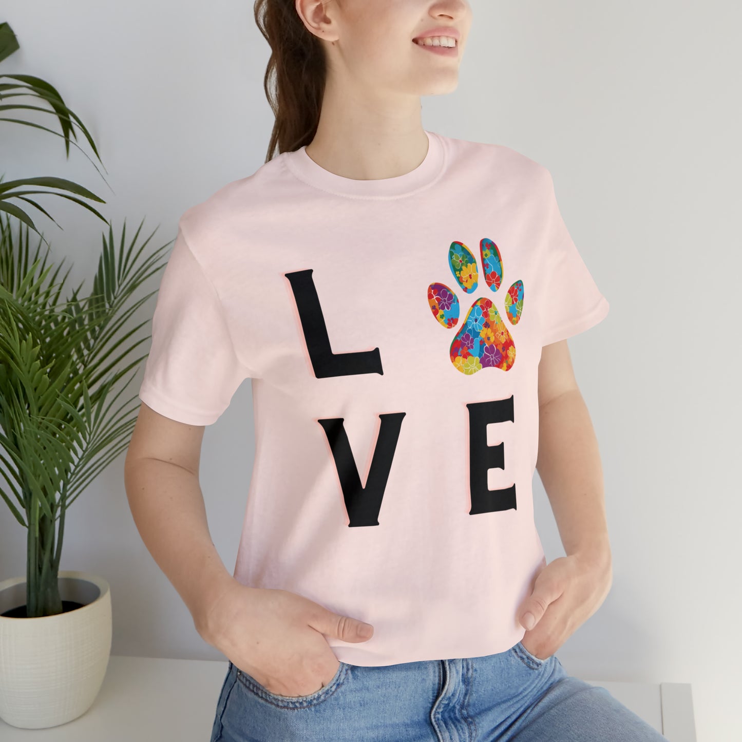 Puppy LOVE Unisex Jersey Short Sleeve Tee