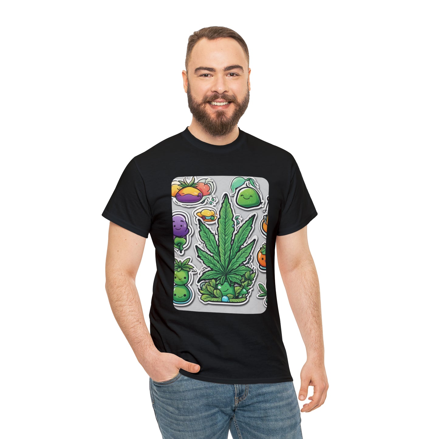 Unisex Heavy Cotton Tee Cannabis Enthusiast No. 9