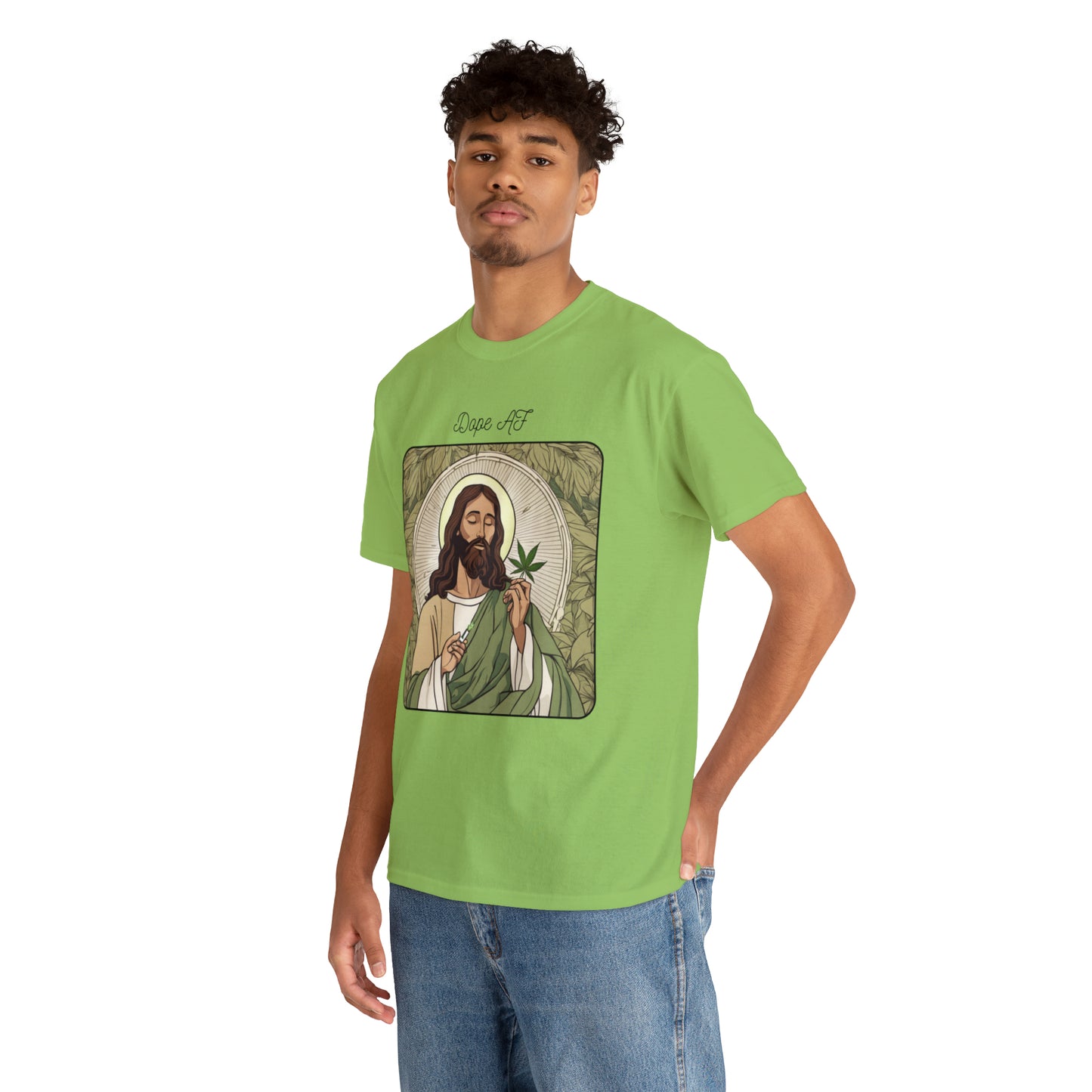 Unisex Heavy Cotton Tee Cannabis Enthusiast Series Dope