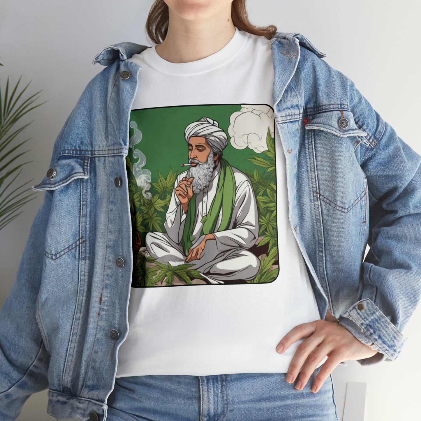 Unisex Heavy Cotton Tee Cannabis Enthusiast No.5