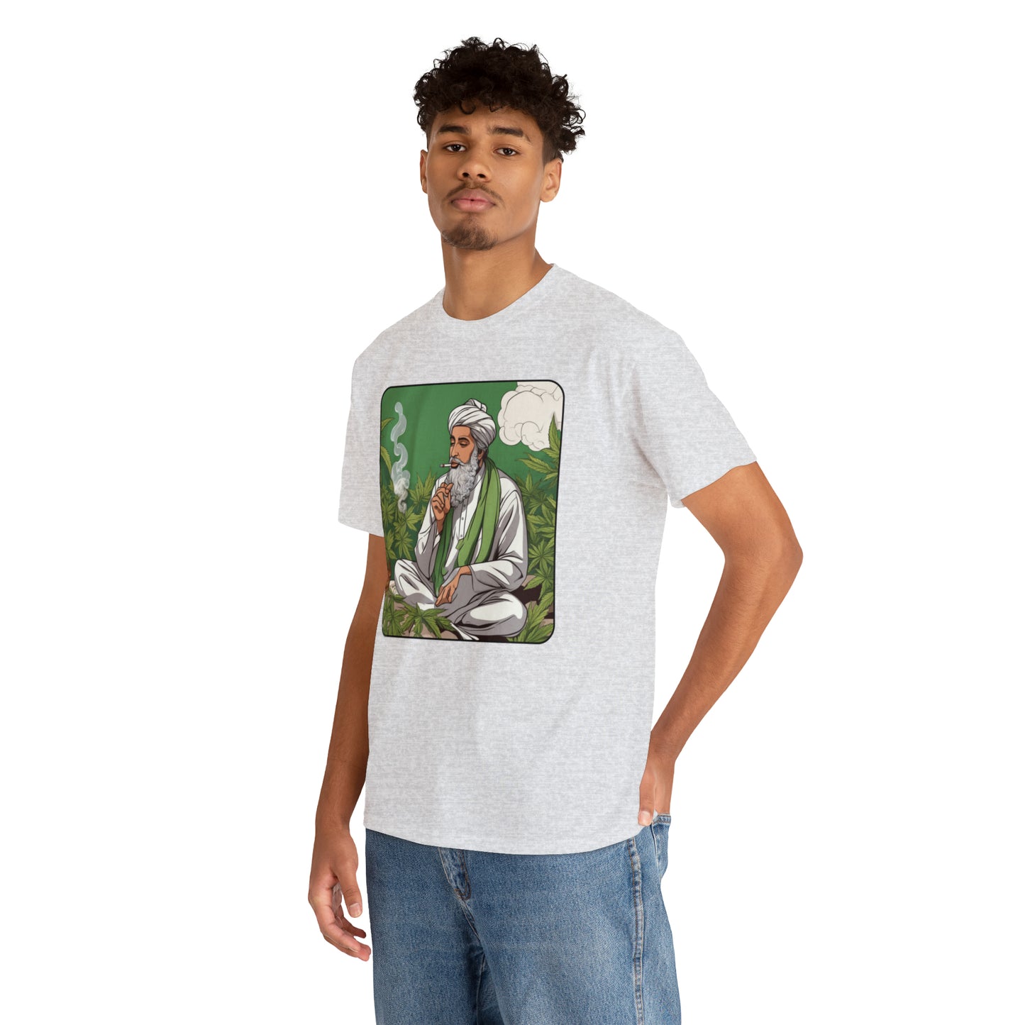 Unisex Heavy Cotton Tee Cannabis Enthusiast No.5