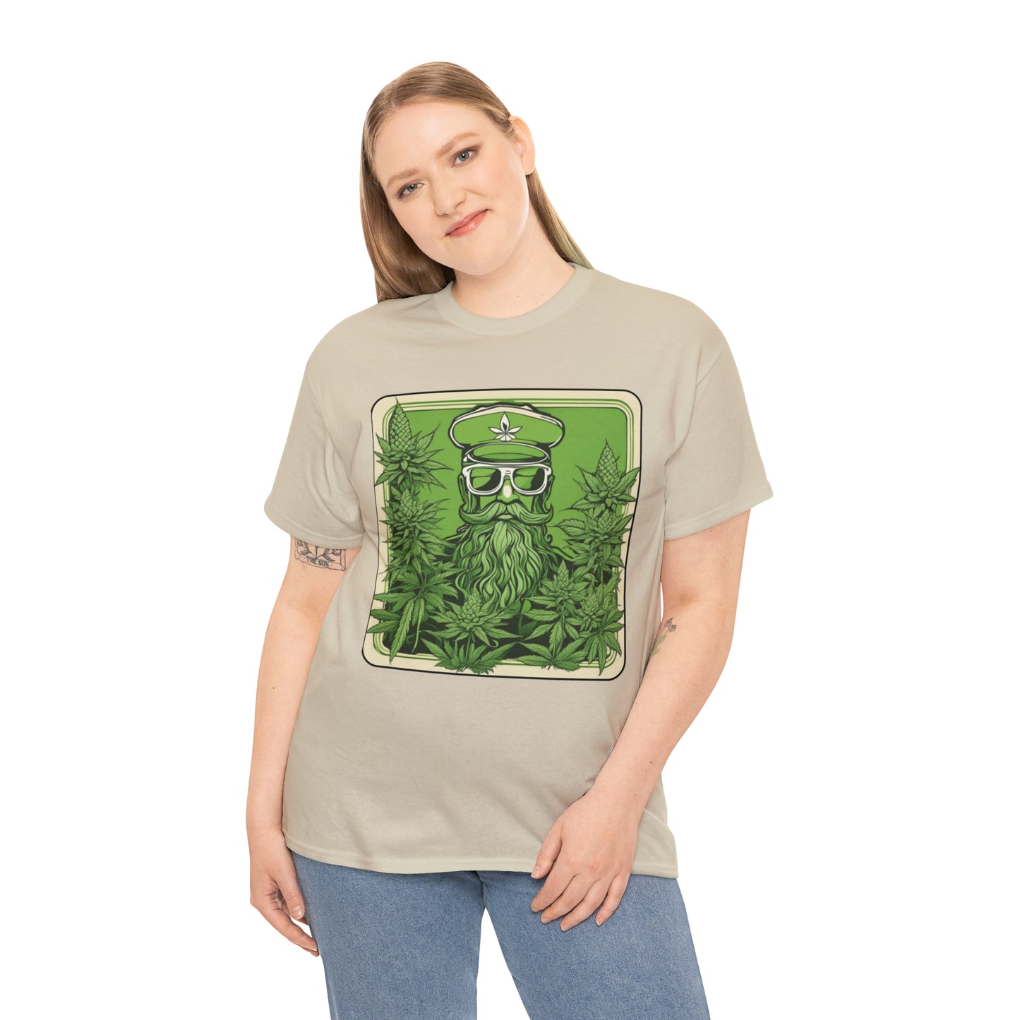 Unisex Heavy Cotton Tee Cannabis Enthusiast No.3