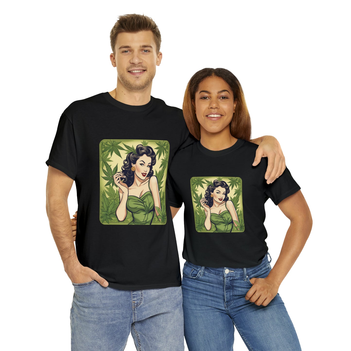 Unisex Heavy Cotton Tee Cannabis Enthusiast No. 11