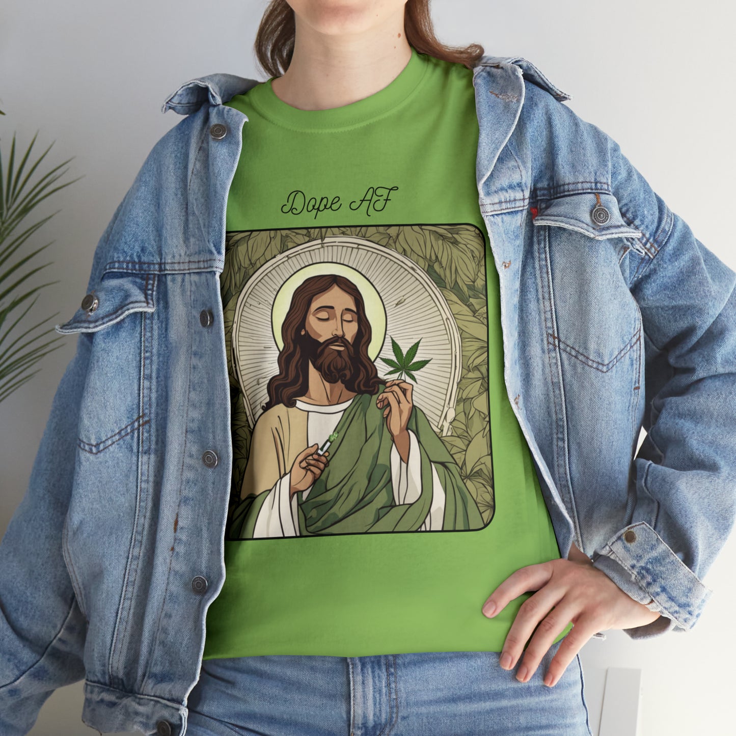 Unisex Heavy Cotton Tee Cannabis Enthusiast Series Dope