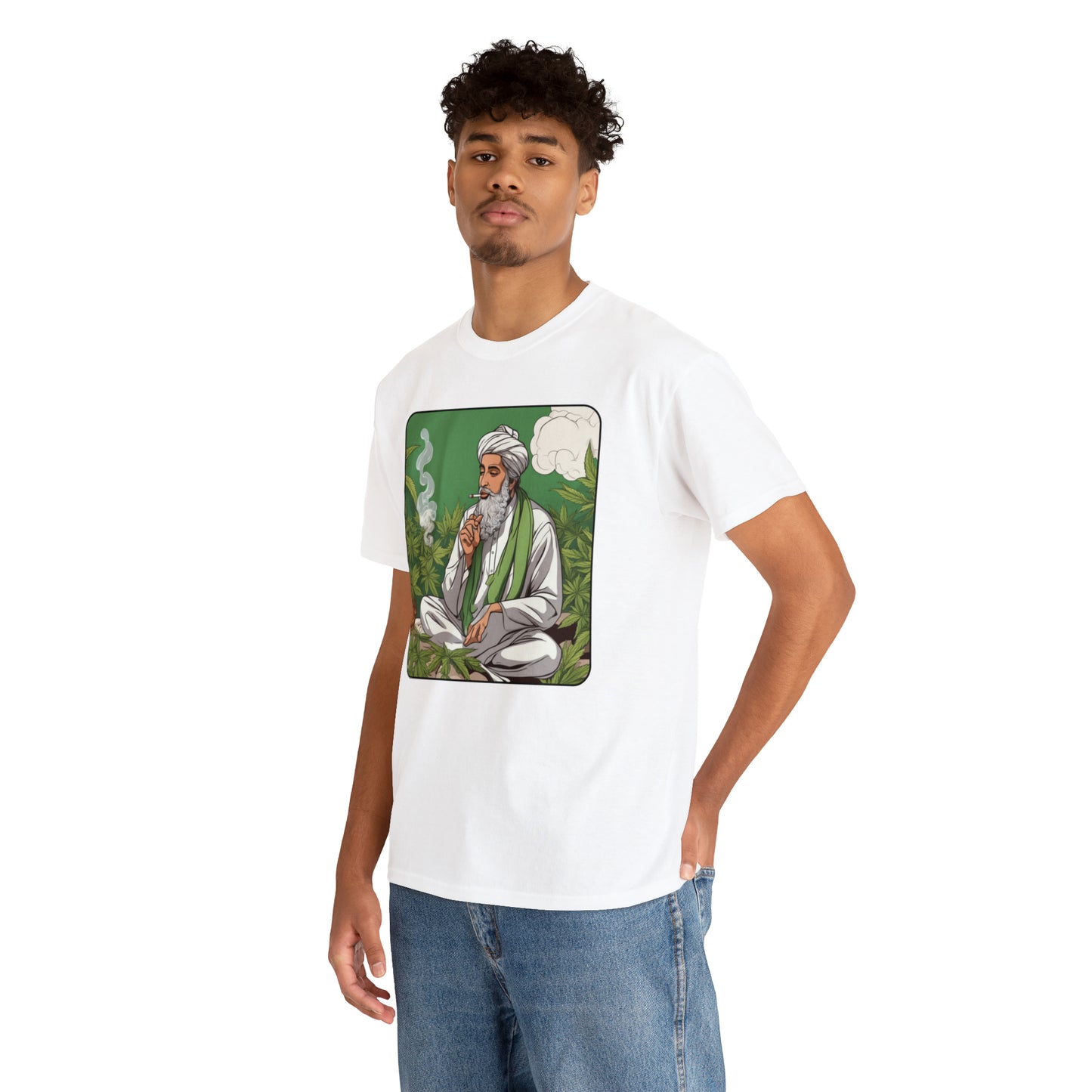 Unisex Heavy Cotton Tee Cannabis Enthusiast No.5