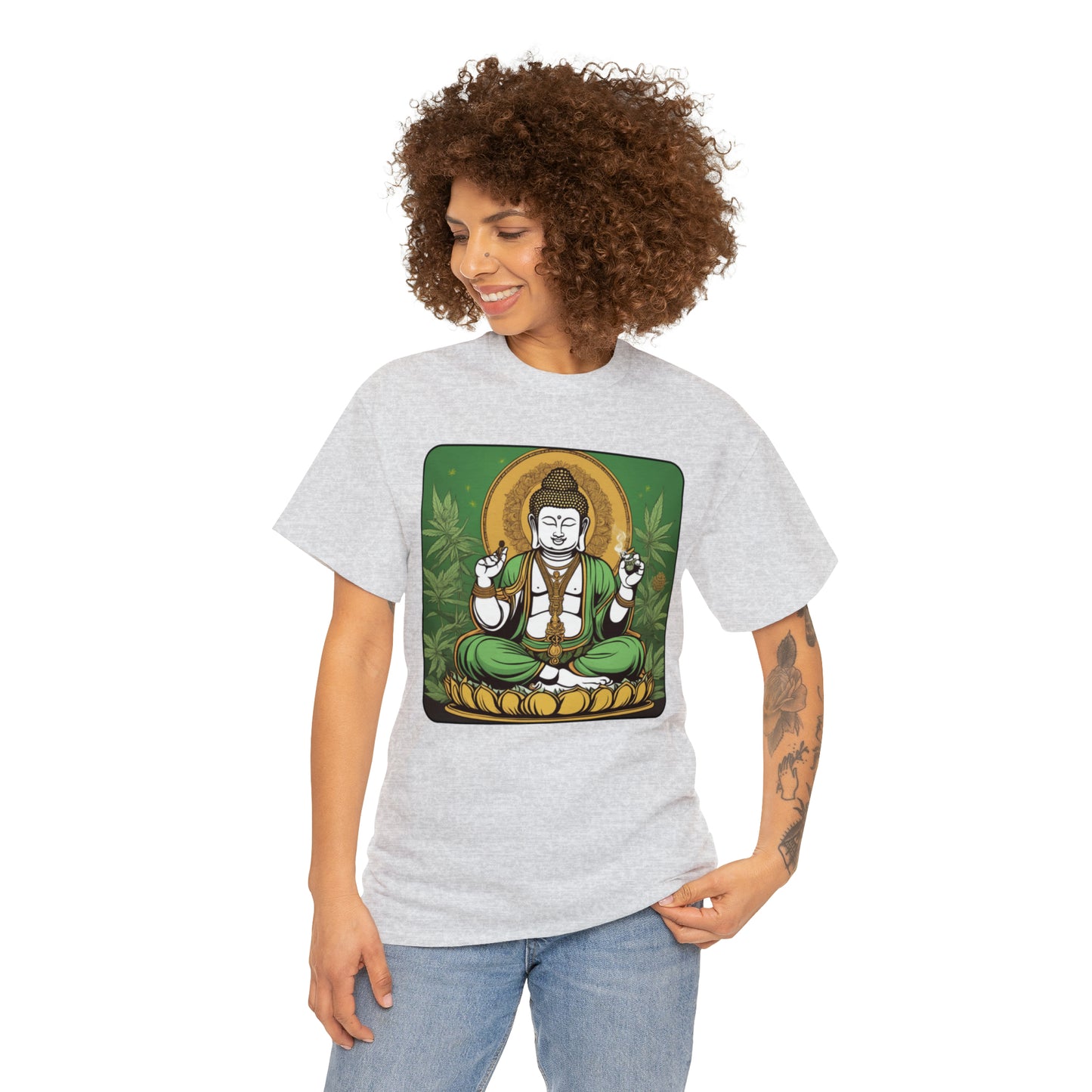 Budda Graphic Tshirt Cannabis Enthusiast Tee
