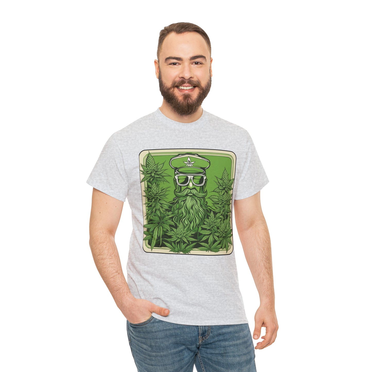 Unisex Heavy Cotton Tee Cannabis Enthusiast No.3