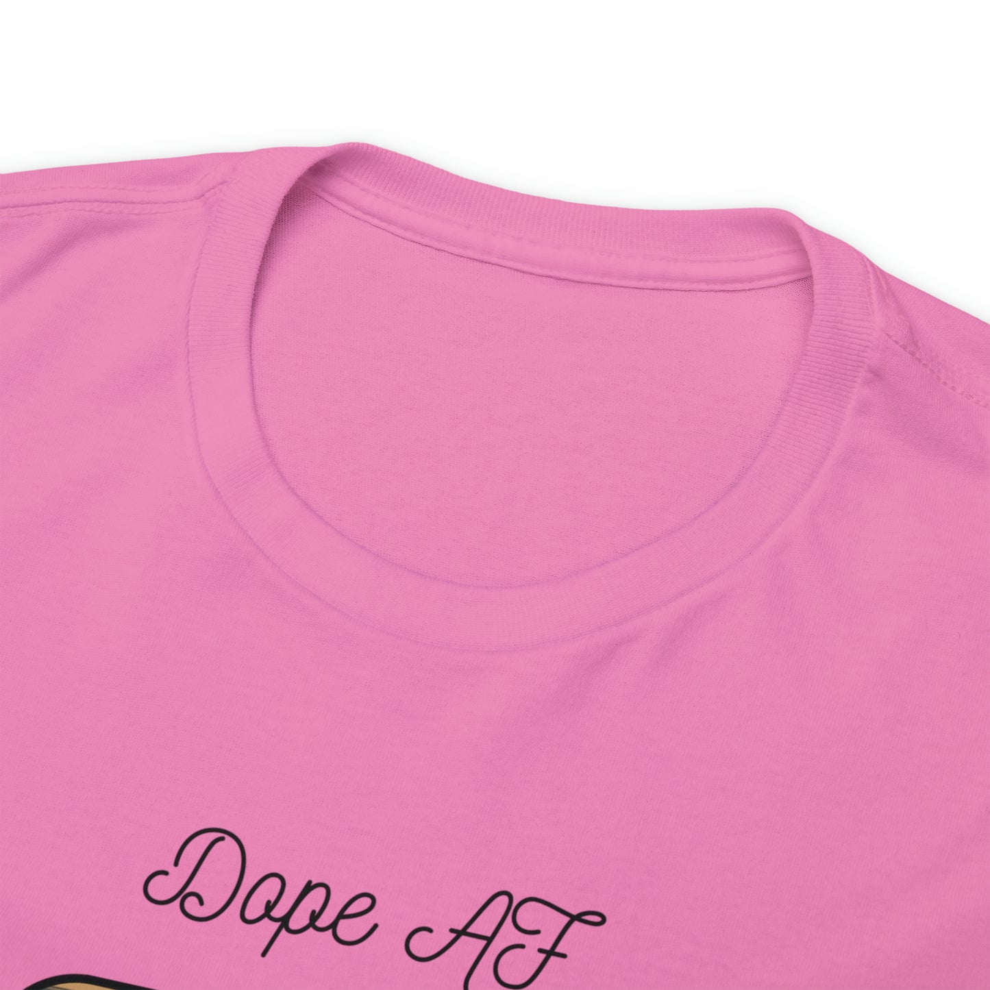 Unisex Heavy Cotton Tee Cannabis Enthusiast Series Dope AF