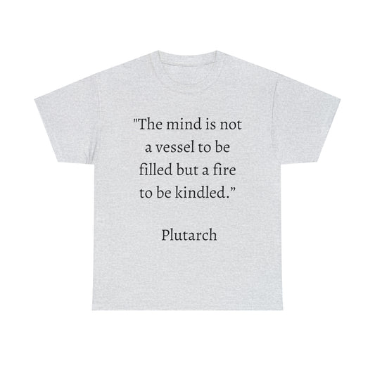 Unisex Heavy Cotton Tee Quotes Plutarch