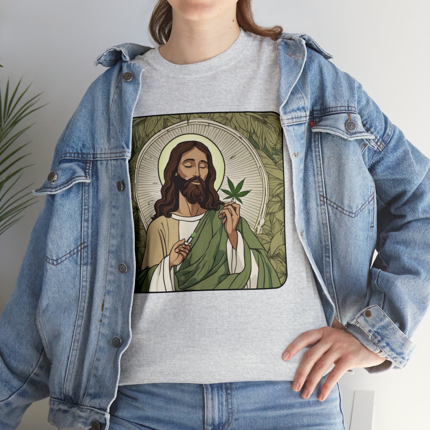 Unisex Heavy Cotton Tee Cannabis Enthusiast No.4