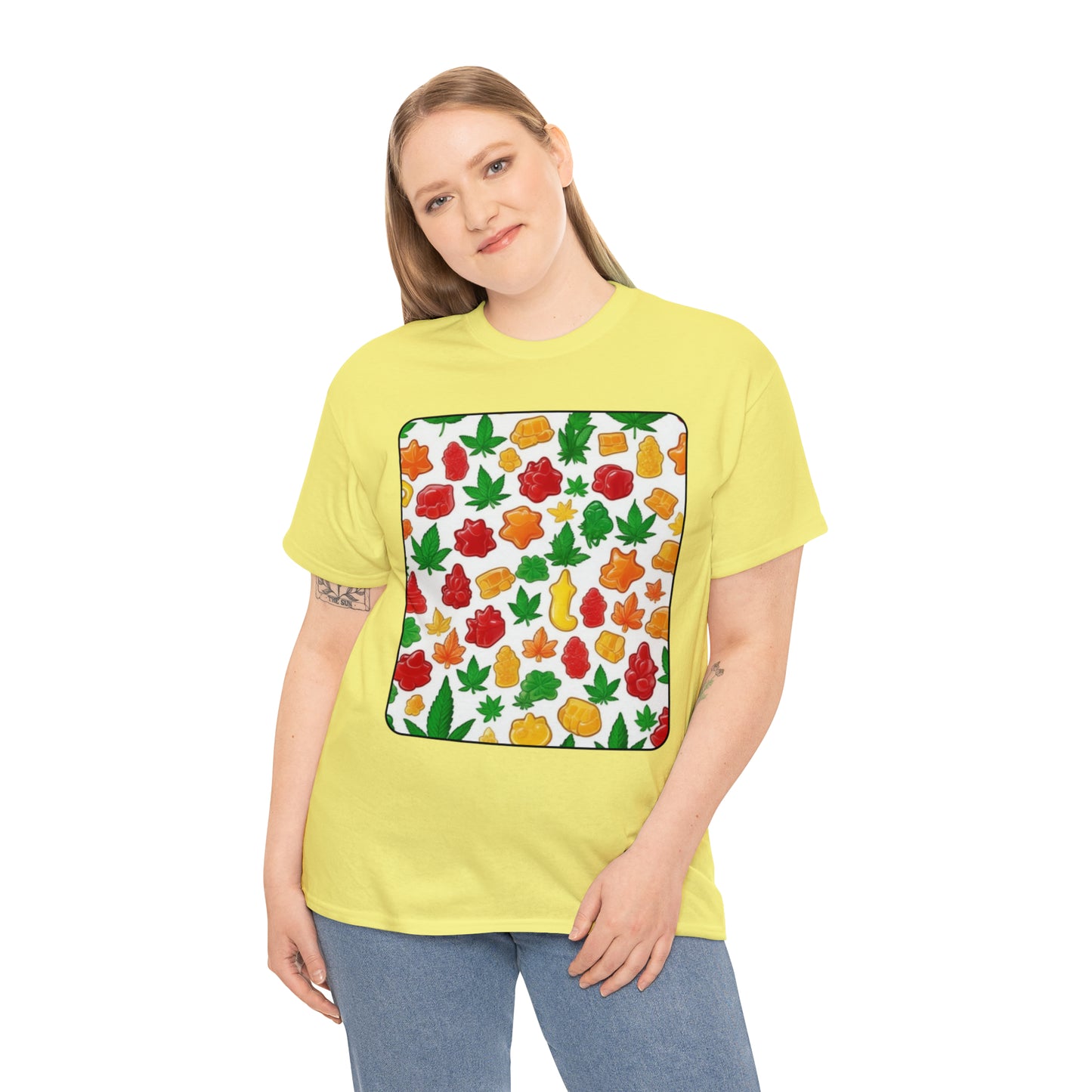 Unisex Heavy Cotton Tee Cannabis Enthusiast No. 8