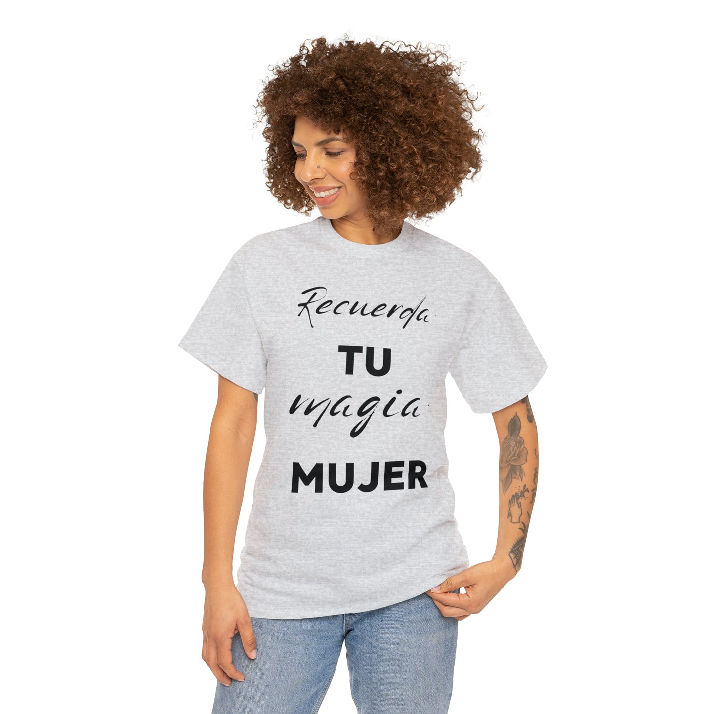 Recuerda Tu Magia Mujer Unisex Heavy Cotton Tee