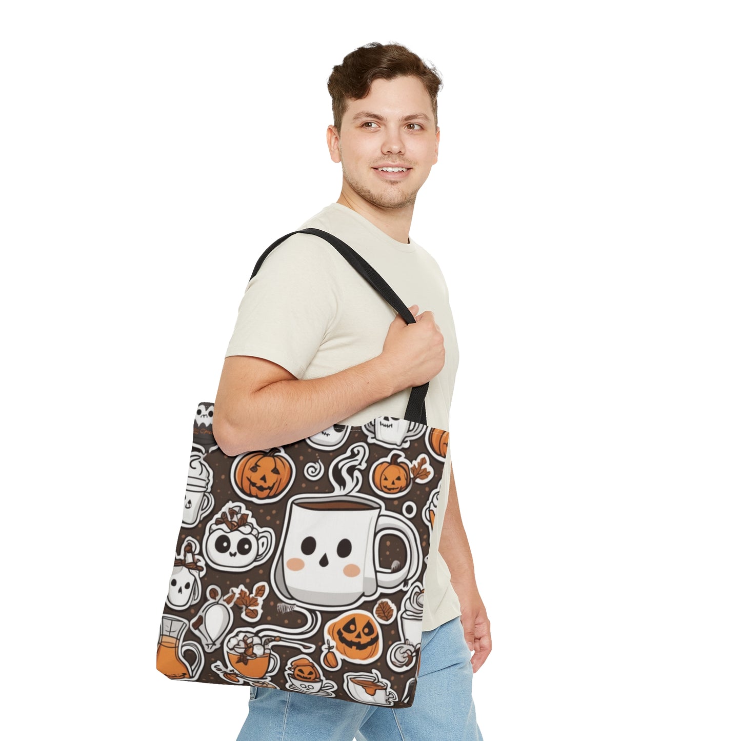 Tote Bag (AOP) PSL Autumn Pumpkins