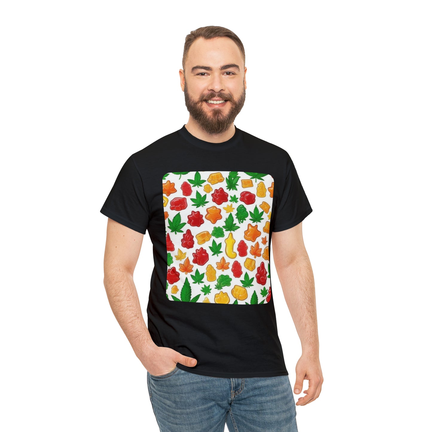 Unisex Heavy Cotton Tee Cannabis Enthusiast No. 8