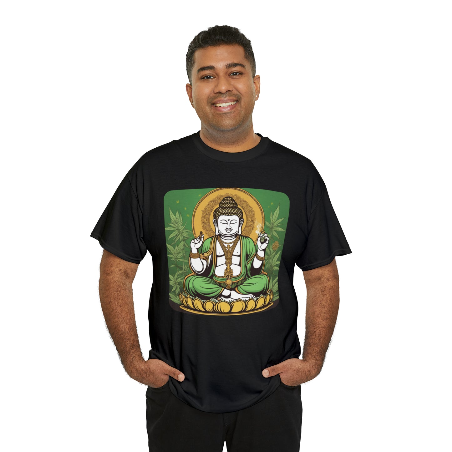 Budda Graphic Tshirt Cannabis Enthusiast Tee